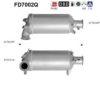 AS FD7002Q Soot/Particulate Filter, exhaust system